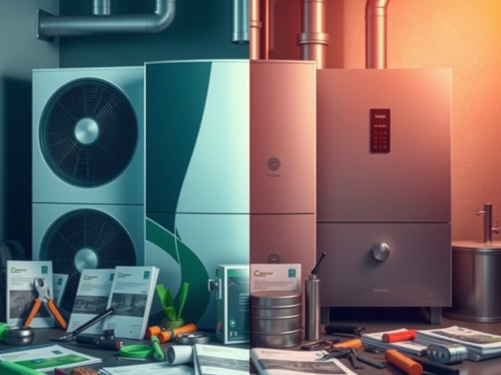 Serwis pompy ciepła a kotła gazowego: kluczowe różnice i na co zwrócić uwagę przy przeglądzie urządzeń